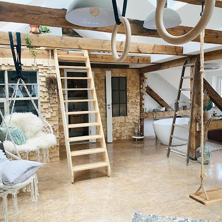 Loft Im Herzen Der Stadt Furstenwalde Ngoại thất bức ảnh
